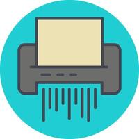 Paper Shredder Vector Icon