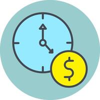 Time is Money Vector Icon