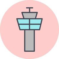 Control Tower Vector Icon