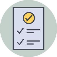 Check Up List Vector Icon