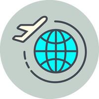 World Tour Vector Icon