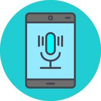 Voice Record Vector Icon