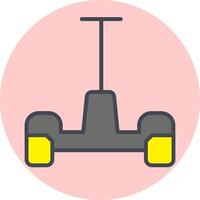 icono de vector de hoverboard