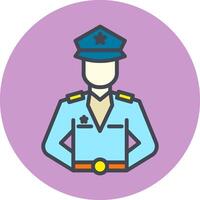 Police Man Vector Icon