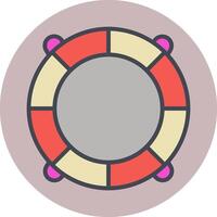 Life Saving Tube Vector Icon