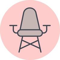 Stylish Chair Vector Icon