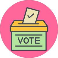 Ballot Vector Icon