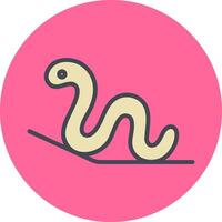 Worm Vector Icon