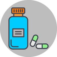 Bottle Capsule Vector Icon