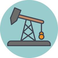 Pumpjack Vector Icon