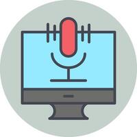 Voice Recorder Vector Icon