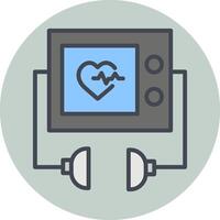 Defibrillator Vector Icon