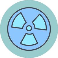 icono de vector nuclear