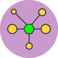 Molecule Vector Icon