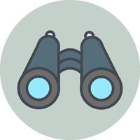 Binoculars Vector Icon