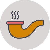 Smoking Pipe Vector Icon