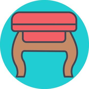 Stool Vector Icon