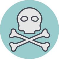 Pirate Skull I Vector Icon