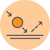 Bounce Vector Icon