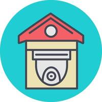 Security Camera Vector Icon