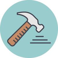 Hammer Tool Vector Icon