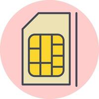 SIM Card Vector Icon