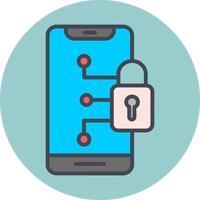 Secure Device Vector Icon