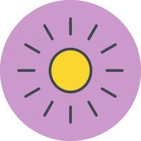 Sun Vector Icon