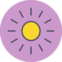 Sun Vector Icon