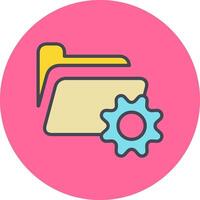 Preferences Folder Vector Icon