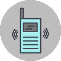 Walkie Talkie Vector Icon