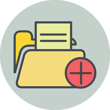 Create Folder Vector Icon