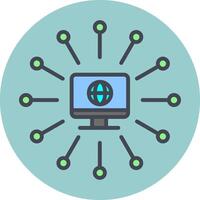 Networks Vector Icon