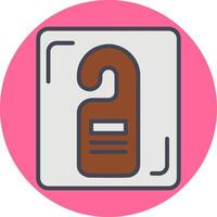 Door Hanger Vector Icon