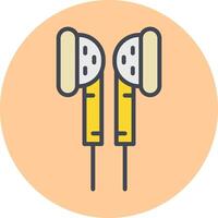 Earphones Vector Icon