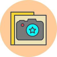 Star Photography Vector Icon