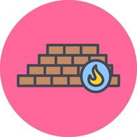 Firewall Vector Icon