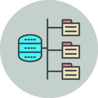 Data Structure Vector Icon