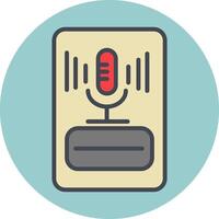 Microphone Vector Icon