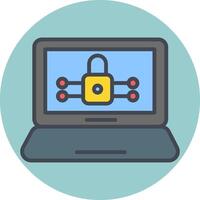 Closed Access Vector Icon
