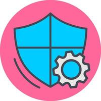 Shield Settings Vector Icon