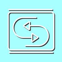 Reverse Arrow Vector Icon