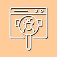 Web Bug Vector Icon