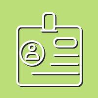 Identification Vector Icon