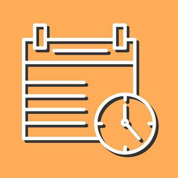 Clock Vector Icon