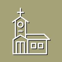 Building Church Vector Icon