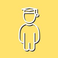 Student Standing Vector Icon