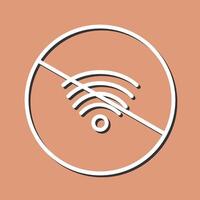 No Wifi Vector Icon