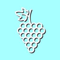 Grapes Vector Icon