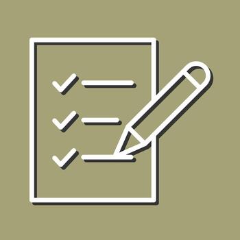 Write Vector Icon